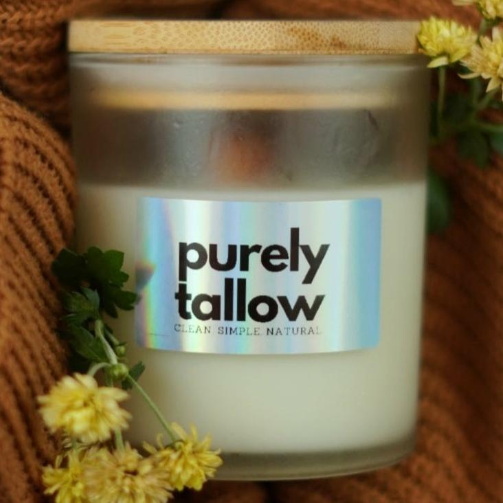 Candle - Grass Fed Beef Tallow